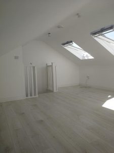 converted attic space