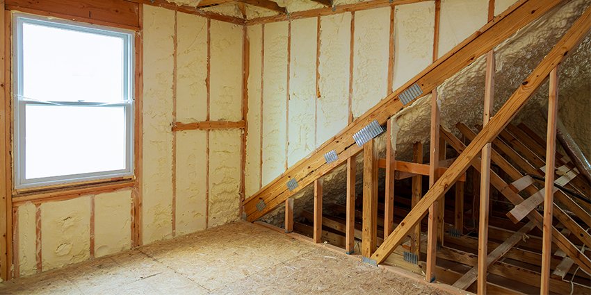 spray foam insulation