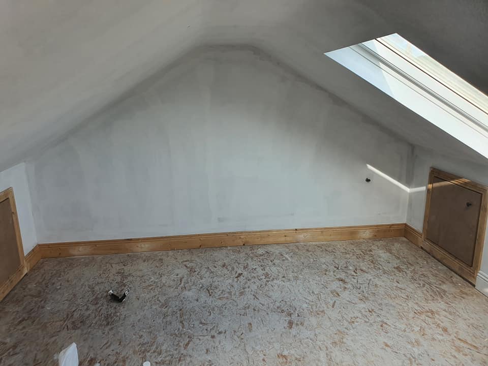 attic gable wall